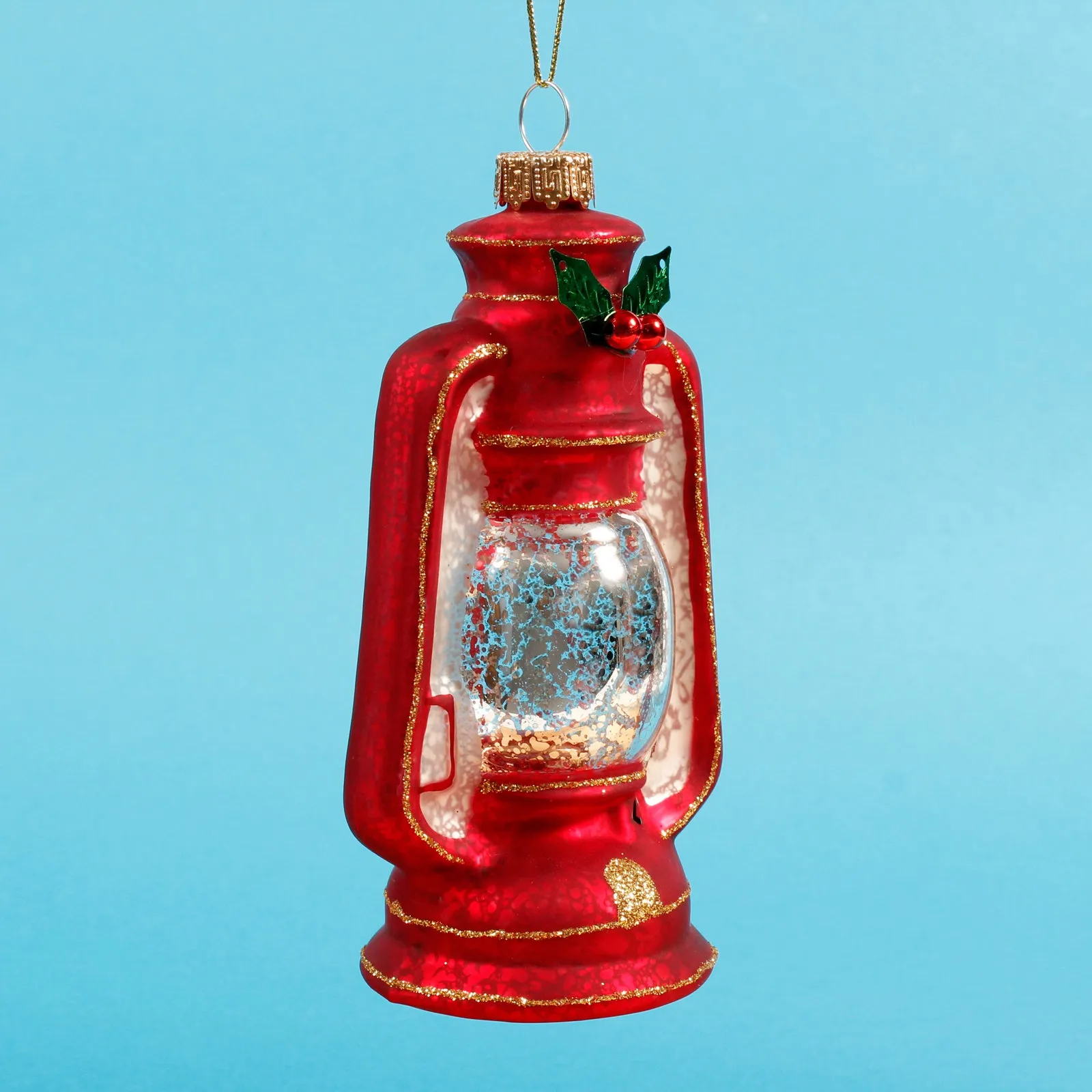 Camping Lantern Shaped Bauble