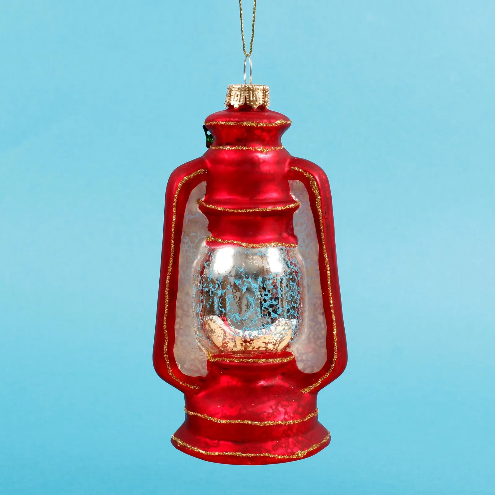 Camping Lantern Shaped Bauble