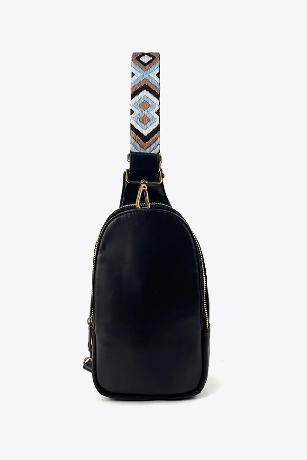 Quinn™ | Adjustable Strap Leather Sling Bag