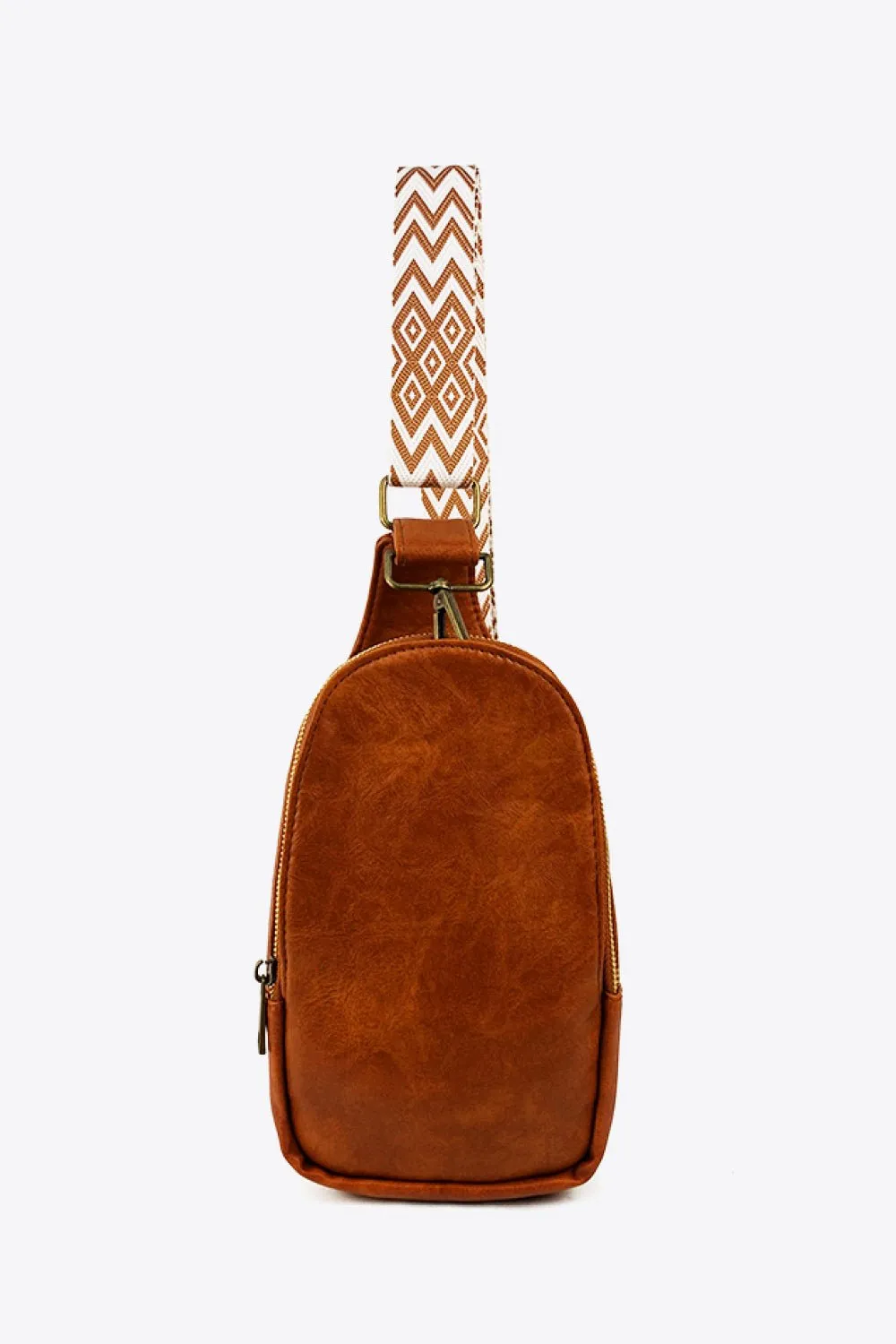 Quinn™ | Adjustable Strap Leather Sling Bag