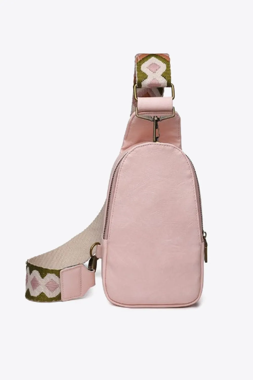 Quinn™ | Adjustable Strap Leather Sling Bag