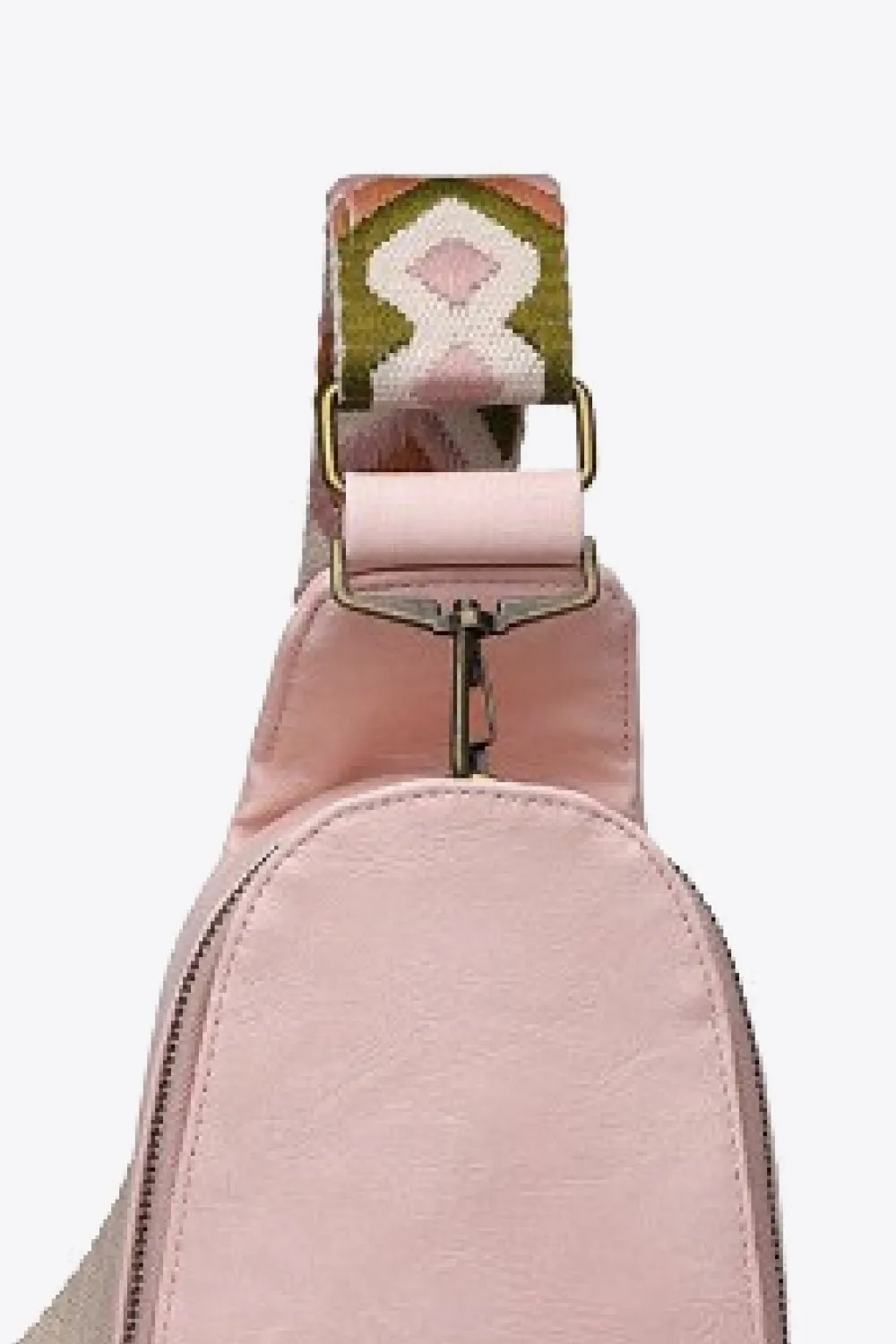 Quinn™ | Adjustable Strap Leather Sling Bag
